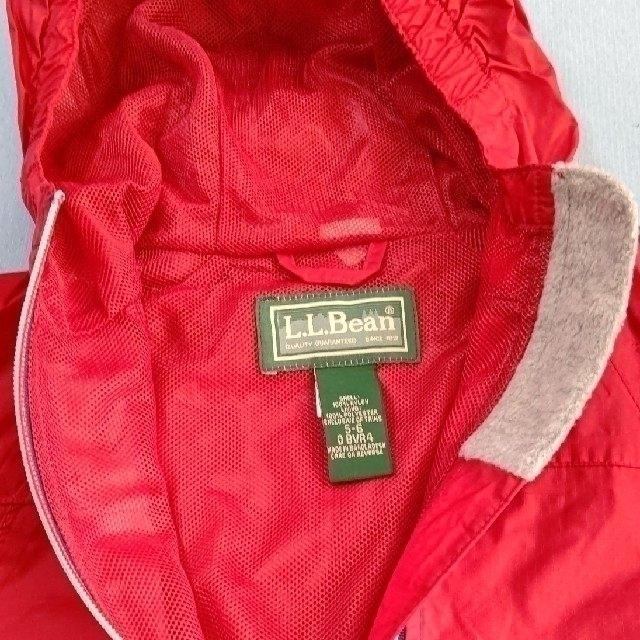 L.L.Bean(エルエルビーン)のL.L.Bean ブルゾン赤(5-6) キッズ/ベビー/マタニティのキッズ服男の子用(90cm~)(ジャケット/上着)の商品写真