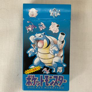 ゲームボーイ(ゲームボーイ)のポケットモンスター　トランプ　青(トランプ/UNO)