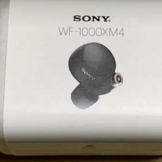 SONY(ソニー)のWF-1000XM4 BM 新品未開封 スマホ/家電/カメラのオーディオ機器(ヘッドフォン/イヤフォン)の商品写真