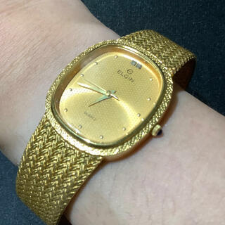エルジン 腕時計(レディース)（ゴールド/金色系）の通販 24点 | ELGIN 