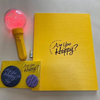 アラシ(嵐)の嵐　Are You Happy?セット  パンフレット　ペンライト　バッジ　銀テ(アイドルグッズ)