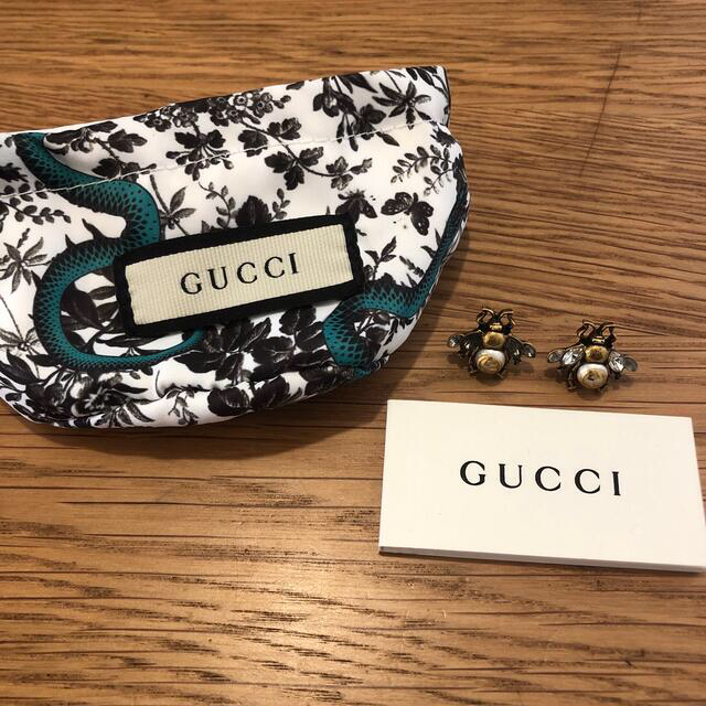 Gucci(グッチ)のGUCCIハチピアス レディースのアクセサリー(ピアス)の商品写真