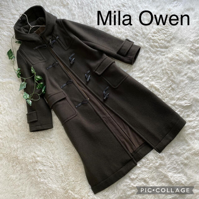 Mila Owen(ミラオーウェン)のMila Owen ミラオーウェン  ロングダッフルコート レディースのジャケット/アウター(ダッフルコート)の商品写真