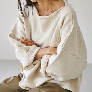 トゥデイフル(TODAYFUL)の未使用【todayful】Boatneck Over Knit(ニット/セーター)