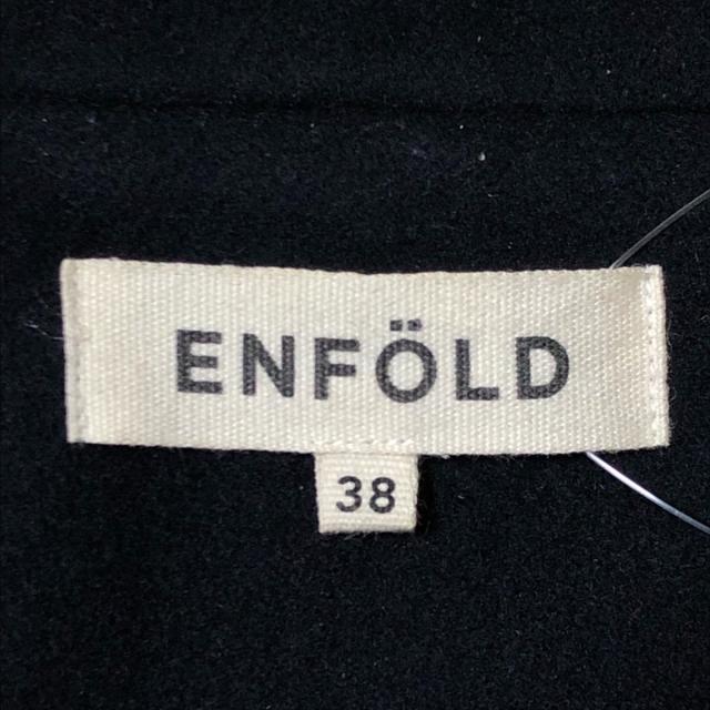 ENFOLD(エンフォルド)のエンフォルド ジャケット サイズ38 M - 黒 レディースのジャケット/アウター(その他)の商品写真