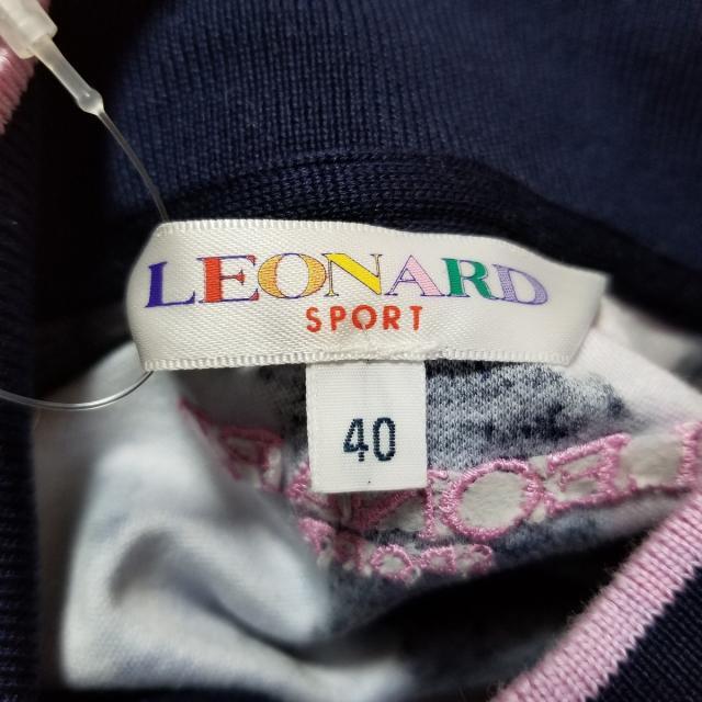 LEONARD(レオナール)のレオナール 長袖カットソー サイズ40 M - レディースのトップス(カットソー(長袖/七分))の商品写真