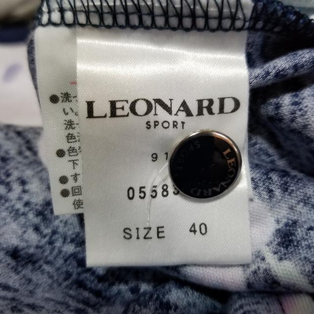 LEONARD(レオナール)のレオナール 長袖カットソー サイズ40 M - レディースのトップス(カットソー(長袖/七分))の商品写真
