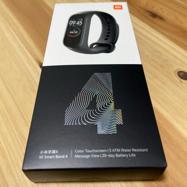 Xiaomi Mi Band 4 活動量計　(スマートウォッチ) メンズの時計(腕時計(デジタル))の商品写真