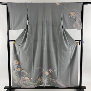 訪問着 優品 155cm 65.5cm 正絹 【中古】(着物)