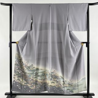 色留袖 美品 優品 155.5cm 63.5cm 正絹 【中古】(着物)