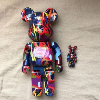 メディコムトイ(MEDICOM TOY)のBE@RBRICK KAWS TENSION 100% & 400%(キャラクターグッズ)