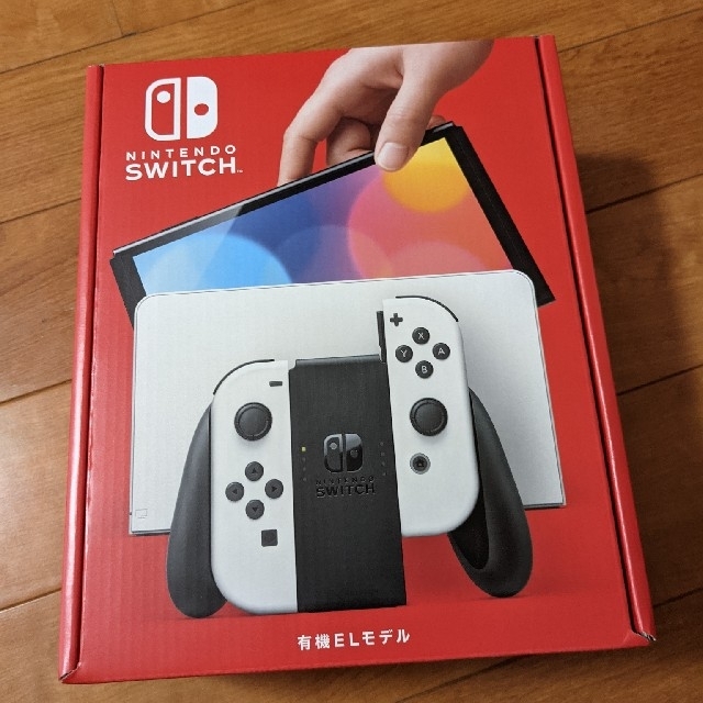 Nintendo Switch(ニンテンドースイッチ)の新品・未開封　スイッチ有機ELモデル エンタメ/ホビーのゲームソフト/ゲーム機本体(家庭用ゲーム機本体)の商品写真