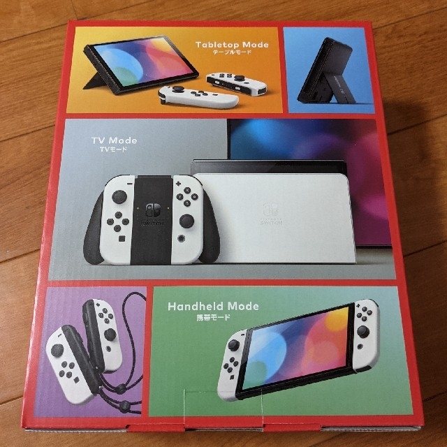 Nintendo Switch(ニンテンドースイッチ)の新品・未開封　スイッチ有機ELモデル エンタメ/ホビーのゲームソフト/ゲーム機本体(家庭用ゲーム機本体)の商品写真