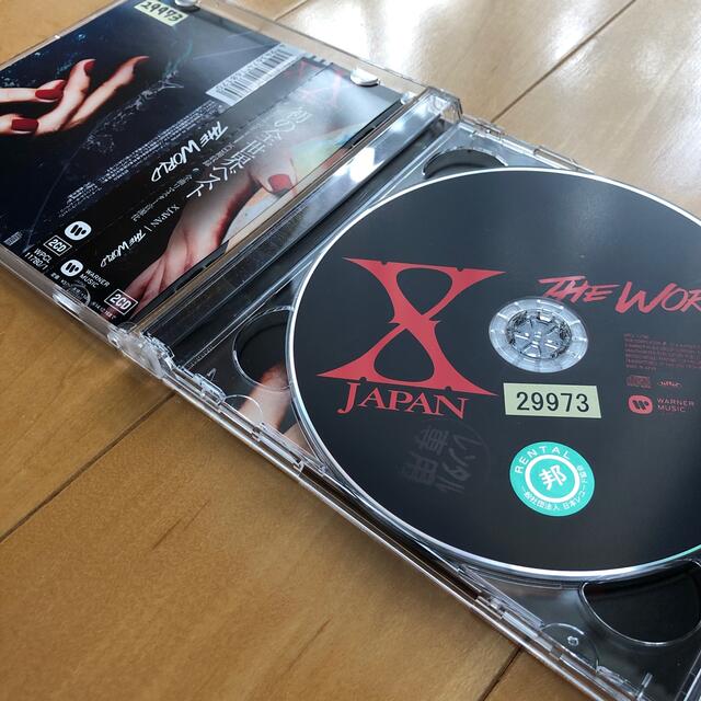 【中古：レンタル落ち】X JAPAN ザ•ワールド　アルバムCD エンタメ/ホビーのCD(ポップス/ロック(邦楽))の商品写真