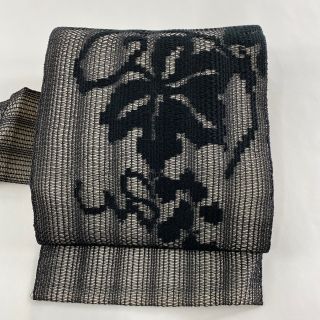 名古屋帯 美品 秀品 正絹 【中古】(帯)