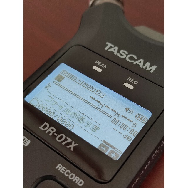 箱・付属品完備/保証有り】TASCAM DR-07Xの通販 by tomo's shop｜ラクマ