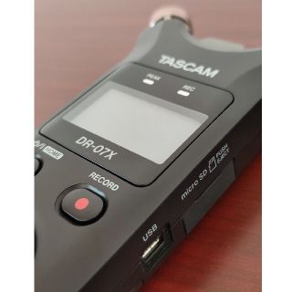 箱・付属品完備/保証有り】TASCAM DR-07Xの通販 by tomo's shop｜ラクマ