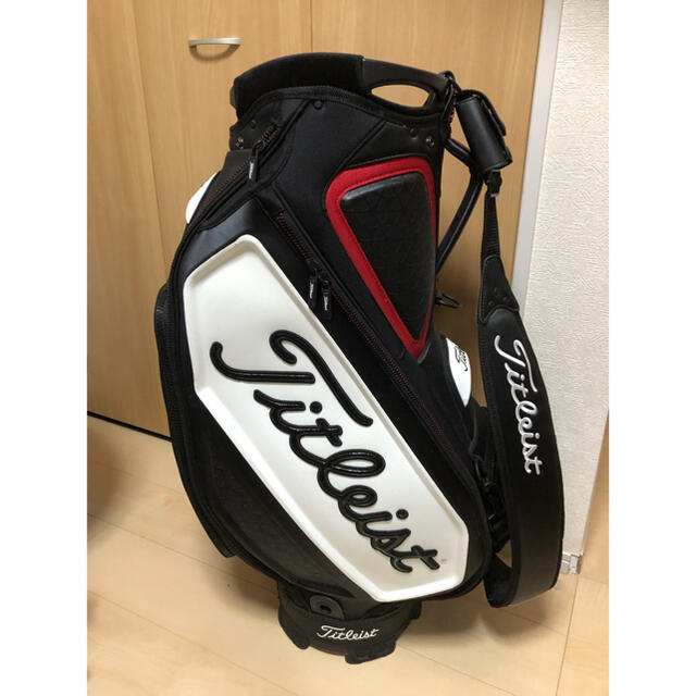 Titleist(タイトリスト)のace様専用　タイトリスト　キャディーバック  スポーツ/アウトドアのゴルフ(バッグ)の商品写真