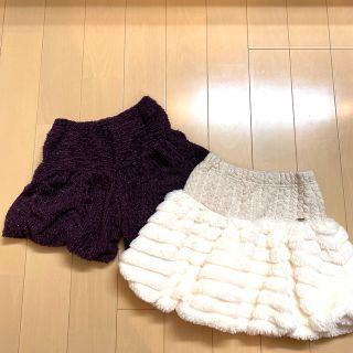 アナスイミニ(ANNA SUI mini)の【ご専用】ANNA SUImini 140【極美品】♡2点♡(スカート)