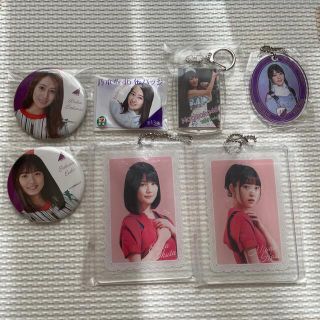 ノギザカフォーティーシックス(乃木坂46)の乃木坂 キーホルダー 缶バッジ グッズ まとめ売り 遠藤 堀 与田 桜井 生田(アイドルグッズ)