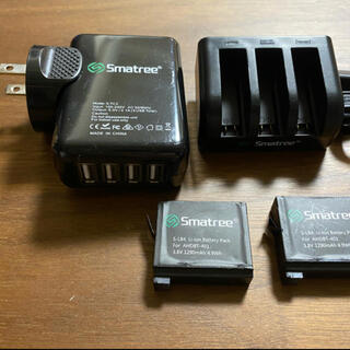 ゴープロ(GoPro)のGO PRO smart4用　バッテリー充電器(ビデオカメラ)
