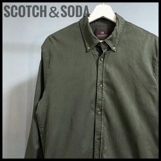 スコッチアンドソーダ(SCOTCH & SODA)のScotch＆soda スコッチアンドソーダ　ウエスタンシャツ　カーキ色　軍(シャツ)