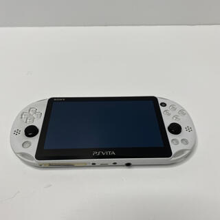 プレイステーションヴィータ(PlayStation Vita)のSONY psvita 本体 PCH-2000 ZA22 グレシャーホワイト(携帯用ゲーム機本体)