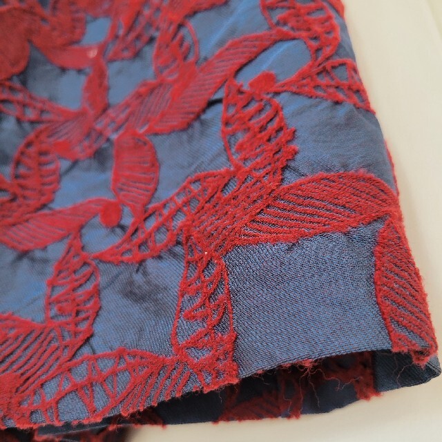 日/祝も発送 M.&KYOKO/エアンムドキョウコ総刺繍スカート未使用/佐藤