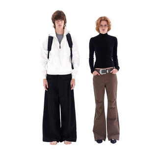 ジルサンダー(Jil Sander)のFCE Tight flared suit trousers(ワークパンツ/カーゴパンツ)