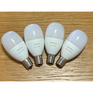 フィリップス(PHILIPS)のPhilips Hue スマート電球LED E17 電球色 x4(蛍光灯/電球)