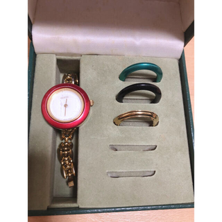 Gucci - GUCCI 腕時計 チェンジベゼルの通販 by のの's shop｜グッチ 