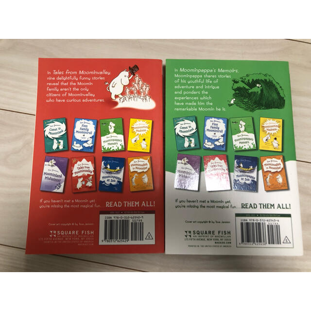 ムーミン　2冊セット　洋書　多読　英語　Moomin エンタメ/ホビーの本(洋書)の商品写真