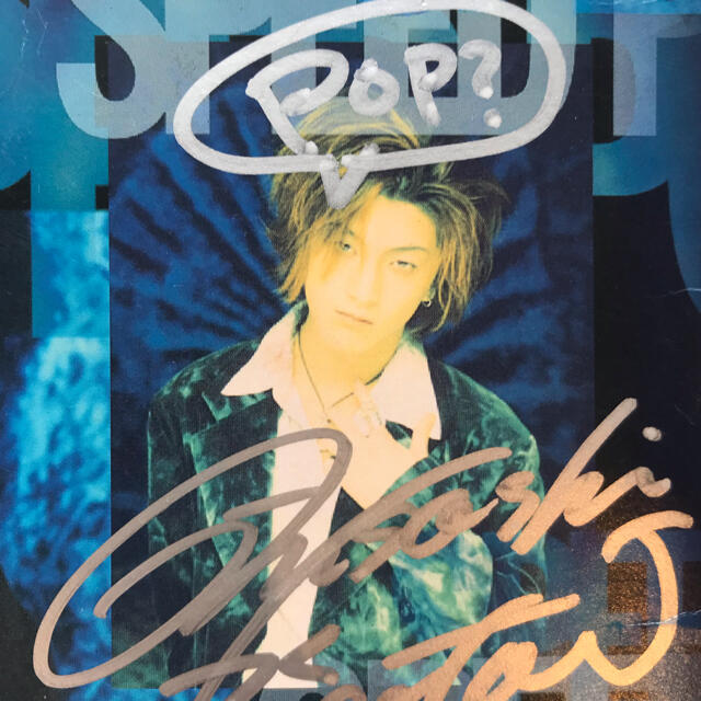 GLAY 30周年記念 インディーズ時代 5人のサイン ミュージシャン GLAY 30周年記念 インディーズ時代 5人のサイン ミュージシャン