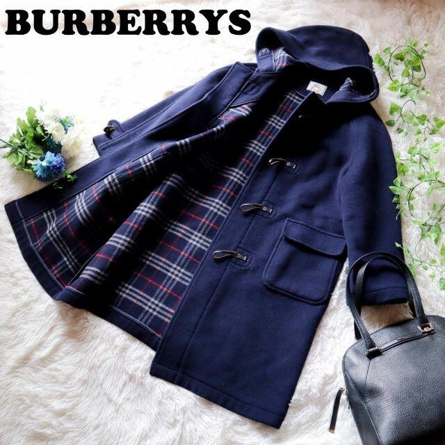 BURBERRY(バーバリー)のBURBERRY'S バーバリーズ ダッフルコート ウール 裏地ノバチェック レディースのジャケット/アウター(ダッフルコート)の商品写真