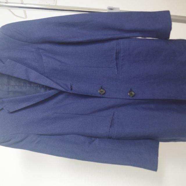 STUDIOUS(ステュディオス)のステュディオス　チェスターコート　紺 メンズのジャケット/アウター(チェスターコート)の商品写真
