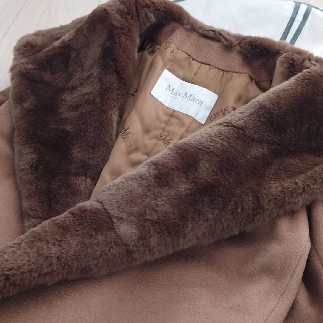 最新情報 Max Mara - ☆週末お値下げ☆MaxMara 毛皮 フード付きコート