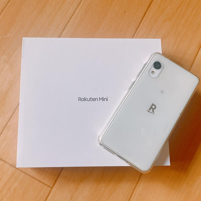 美品 Rakuten Mini ホワイトC330 スマートフォン本体