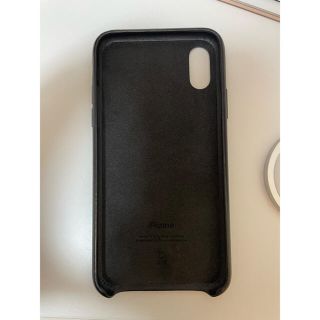 アップル(Apple)のiPhone XS Apple製レザーケース(iPhoneケース)