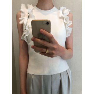 スリーワンフィリップリム(3.1 Phillip Lim)の3.1 Phillip Lim ニット　ホワイト(ニット/セーター)