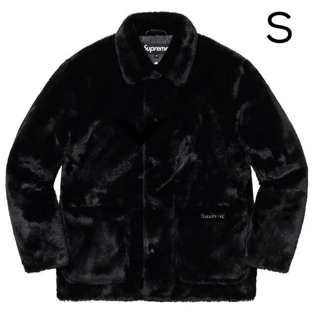 Supreme - Supreme 2-Tone Faux Fur Shop Coat Sサイズ