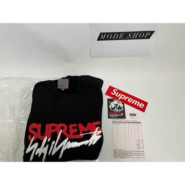 ブラックサイズSupreme / Yohji Yamamoto® Crewneck Black