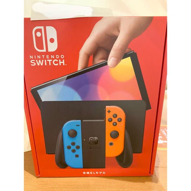 未開封】 Nintendo Switch 有機ELモデル ネオンブルー レッド - 家庭用