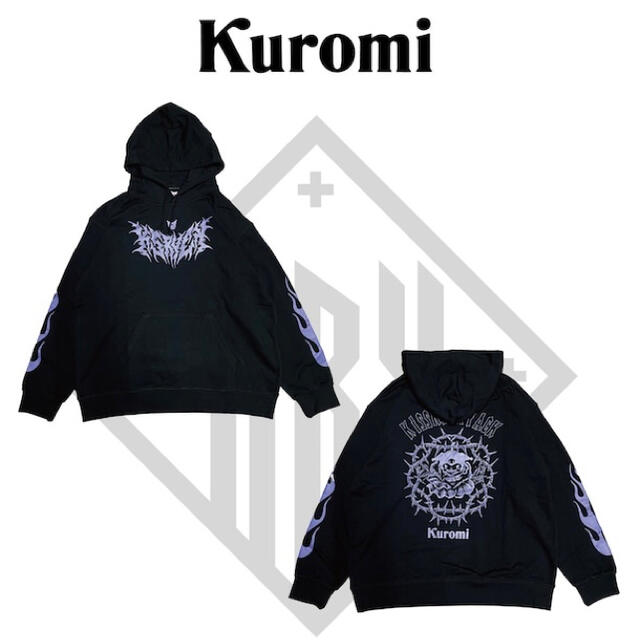 新品 KRY clothing FIREROSE パーカー クロミ kuromi