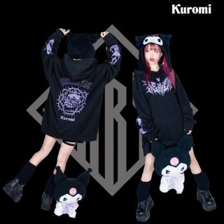 超激レアKRY clothingクロミパーカー紫