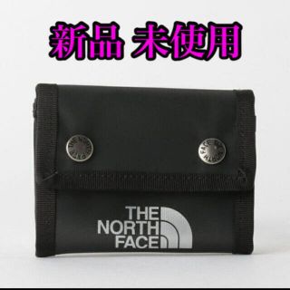 ノースフェイス　財布　ブラック　ドット ワレット 3つ折り財布(折り財布)