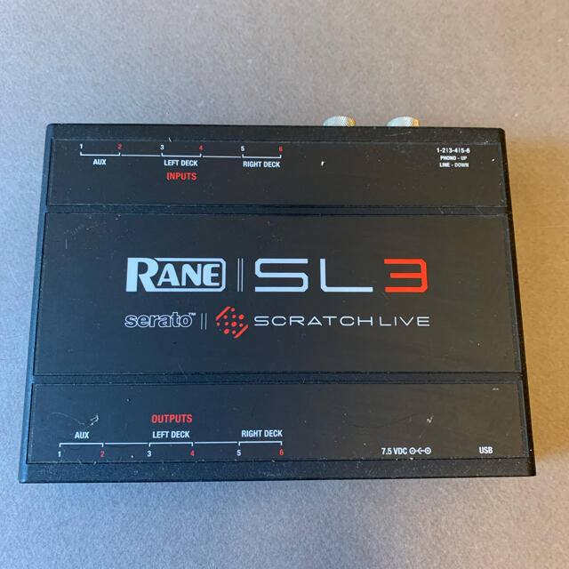 RANE SERATO SCRATCH まわら LIVE SL3 スクラッチライブ RANE SERATO SCRATCH まわら LIVE SL3 スクラッチライブ