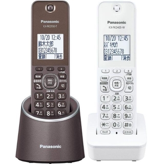 パナソニック(Panasonic)の新品パナソニック GDS18子機2台 ナンバーディスプレイ 留守電 迷惑電話対策(その他)
