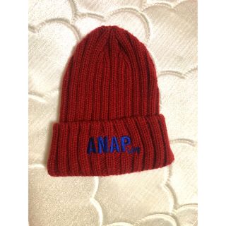 アナップ(ANAP)のANAP ニット帽 ニットキャップ ベビー 値下げ不可❌(帽子)