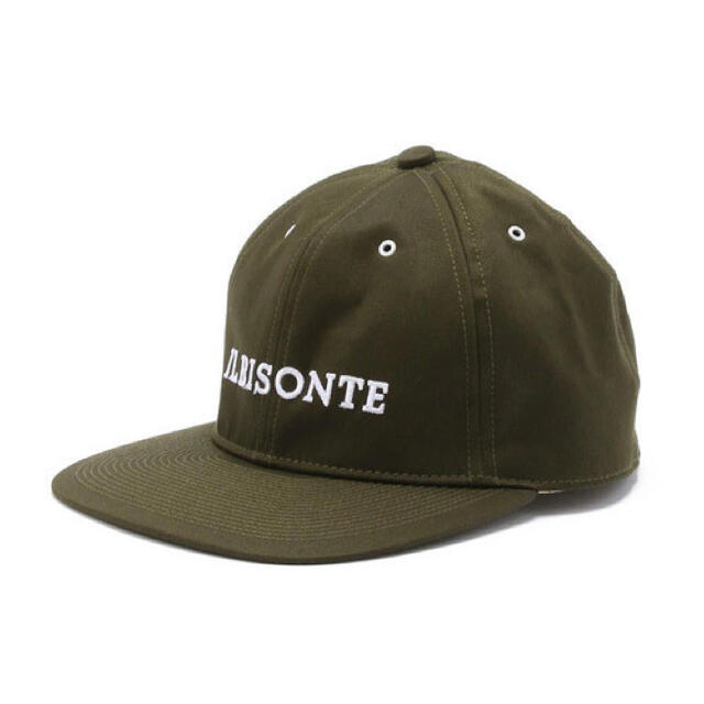 イルビゾンテ ベースボールキャップ 帽子 IL BISONTE S カーキ