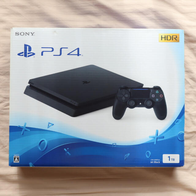 PS4 未使用品 PlayStation4 1TB CUH-2100BB01保証